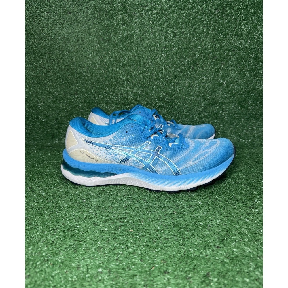 ASICS Gel Nimbus 23 Women's Size 11 Digital Aqua Blue Running Shoes 1012A885-401